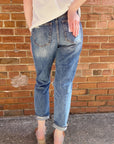 Emma Distressed Mom Jeans