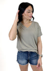 KanCan Lizzy Frayed Shorts
