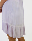 Lacey Tassel Tie Mini Dress