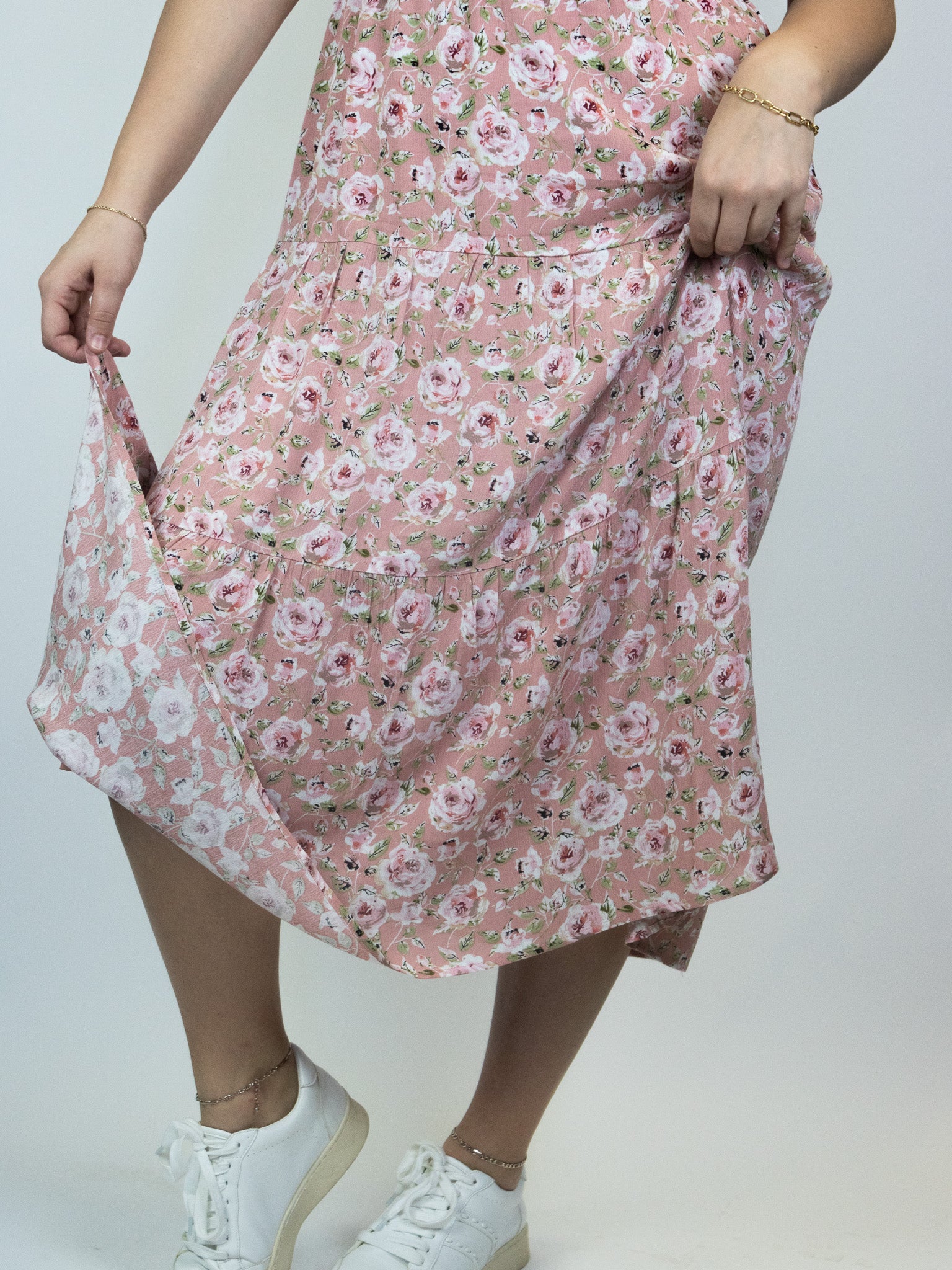 Petals Bloom Midi Dress