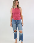Roxy Ribbed Tank