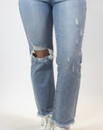 Sunrise Flare Fringe Jeans