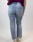Sunrise Flare Fringe Jeans
