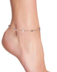 Vienna Crystal Anklet
