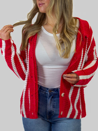 Angel Chenille Cardigan