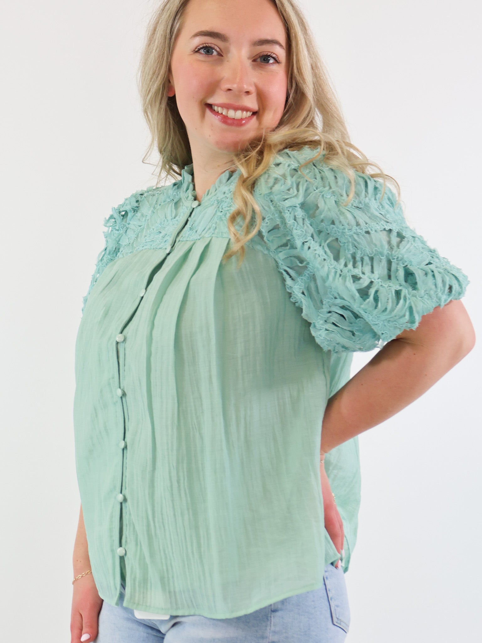 Aria Puff Sleeve Blouse