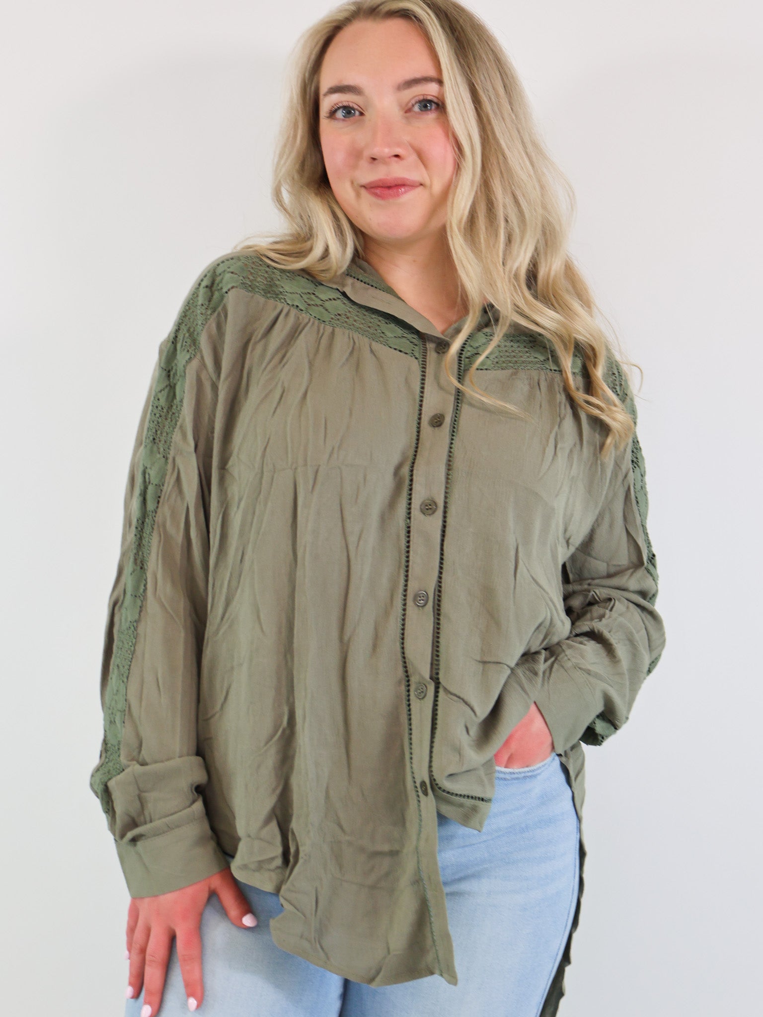 Carey Textured Top