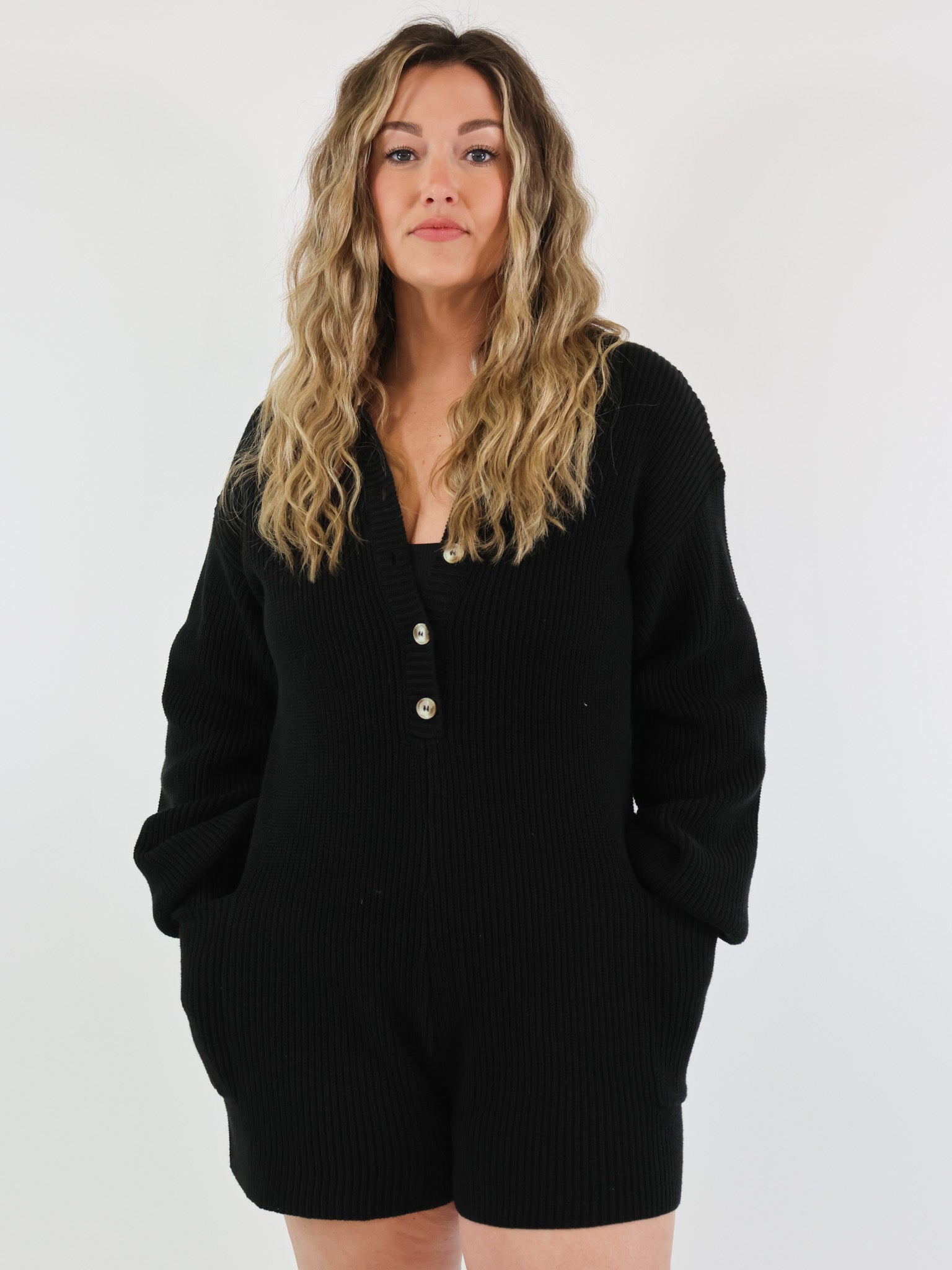 Claudia Sweater Romper