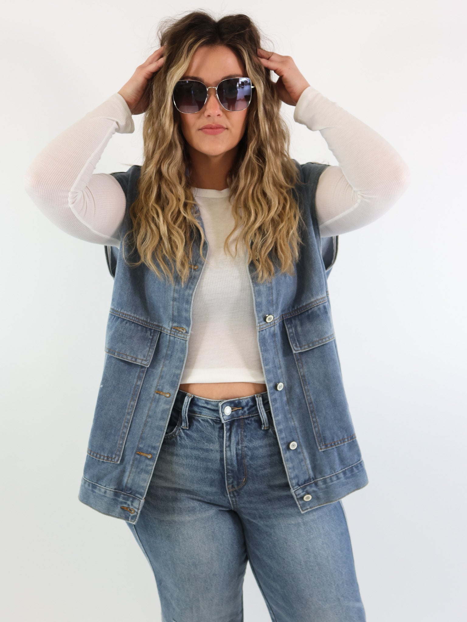 Daniella Denim Vest