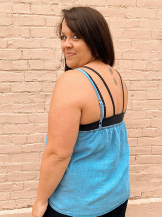 Debbie Button Cami Tank