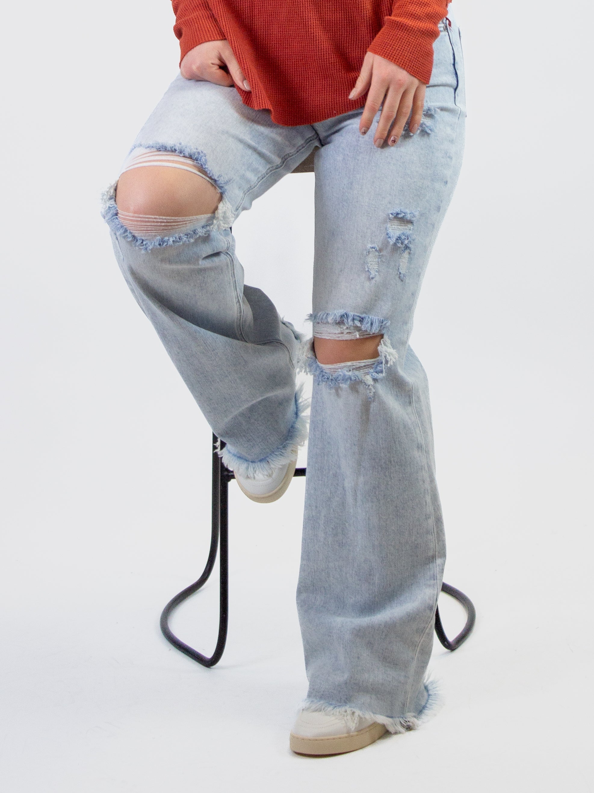 Frankie O Straight Leg Jeans