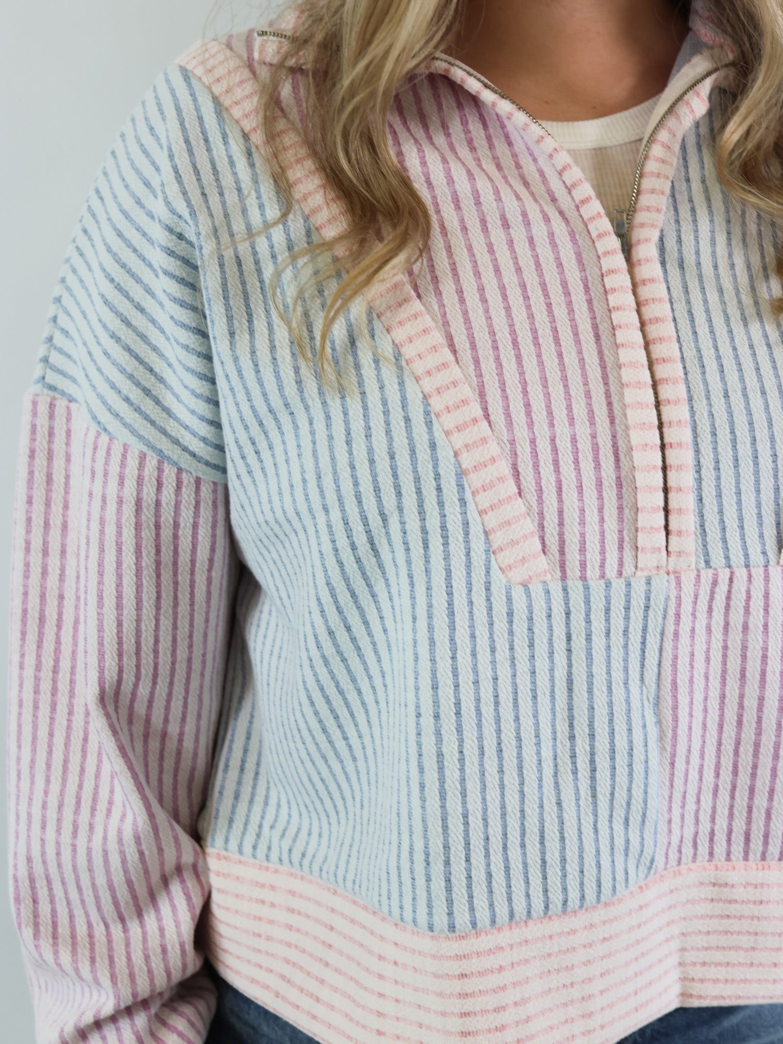 Megan Multi Color Pullover