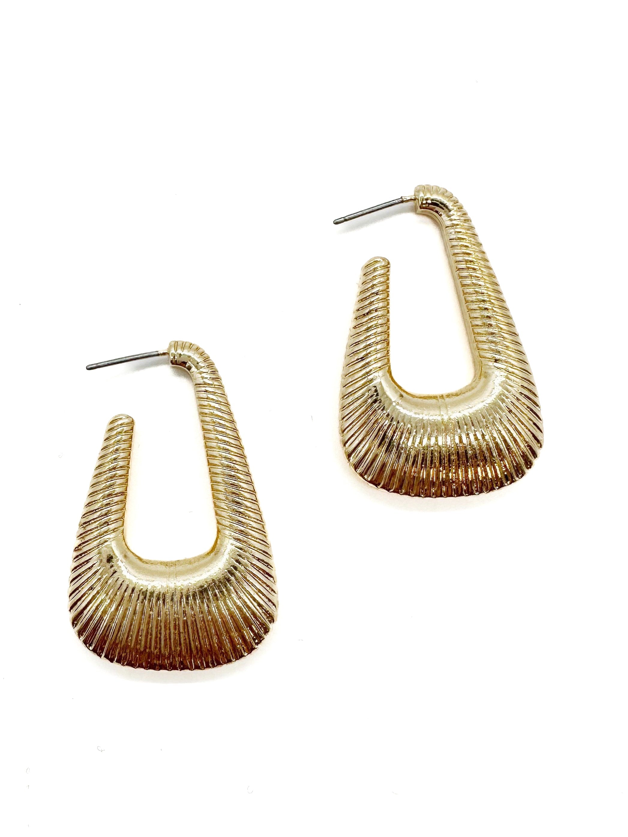 Mini Shell Hoop Earrings
