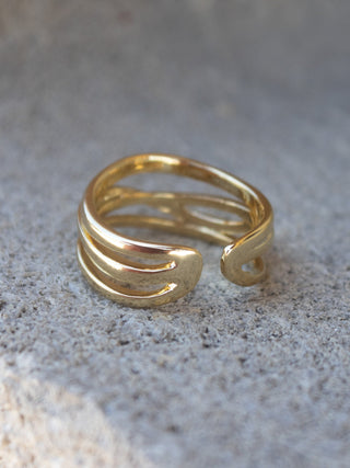 Misha Four Line Ring