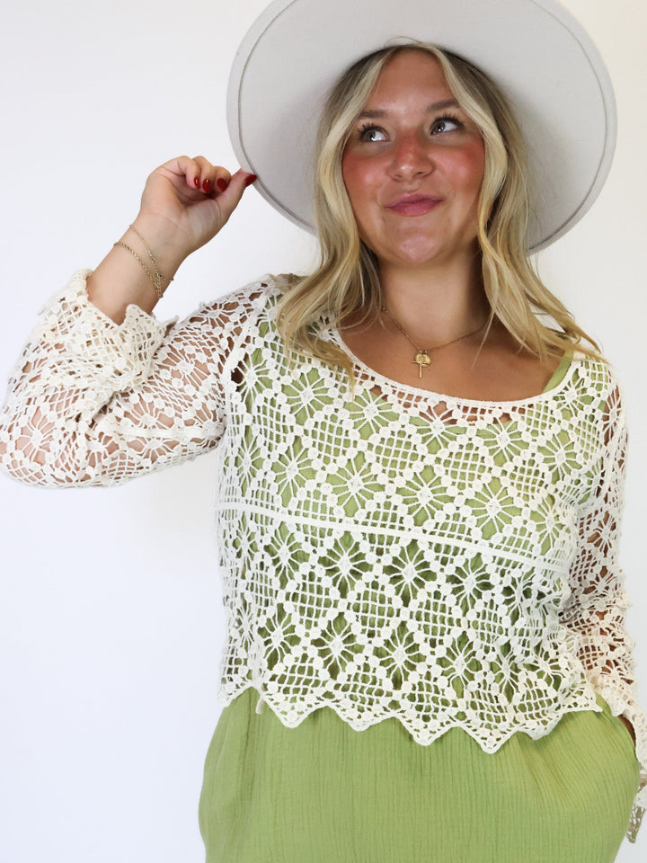 Paisley Ella Crochet Top