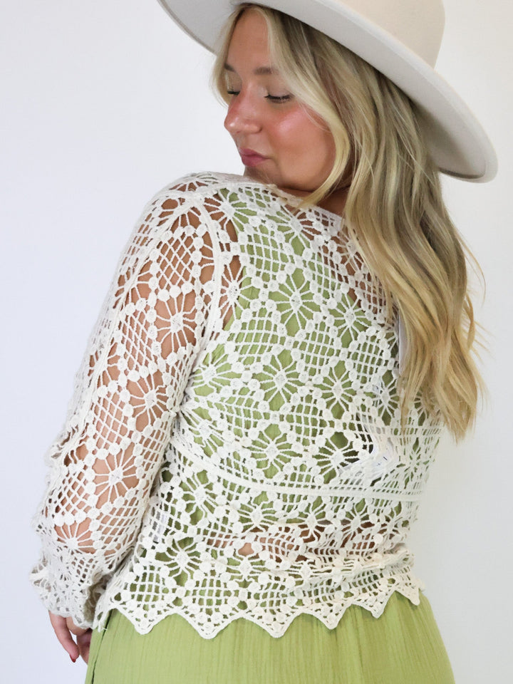 Paisley Ella Crochet Top