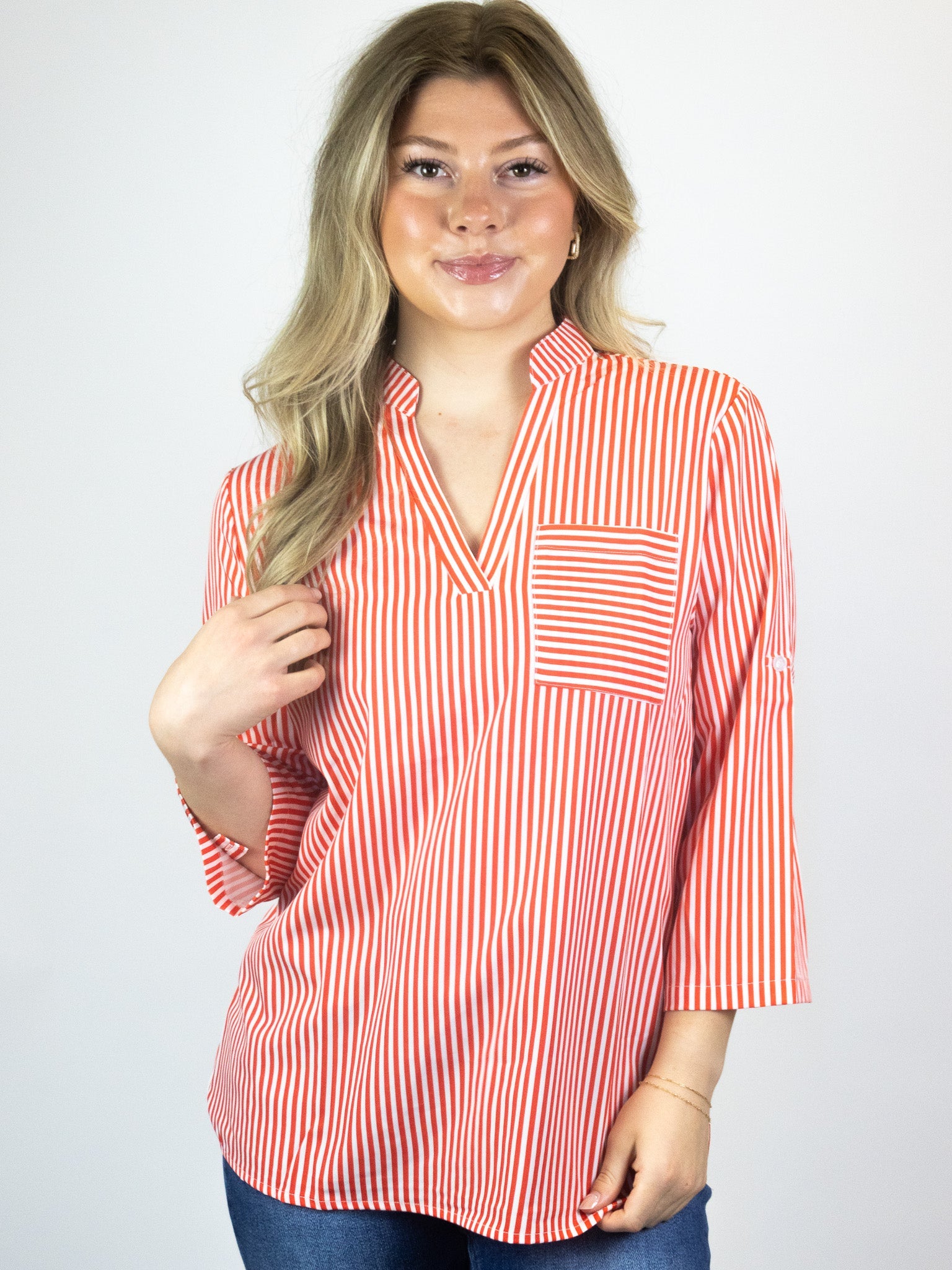 Raven Striped Blouse