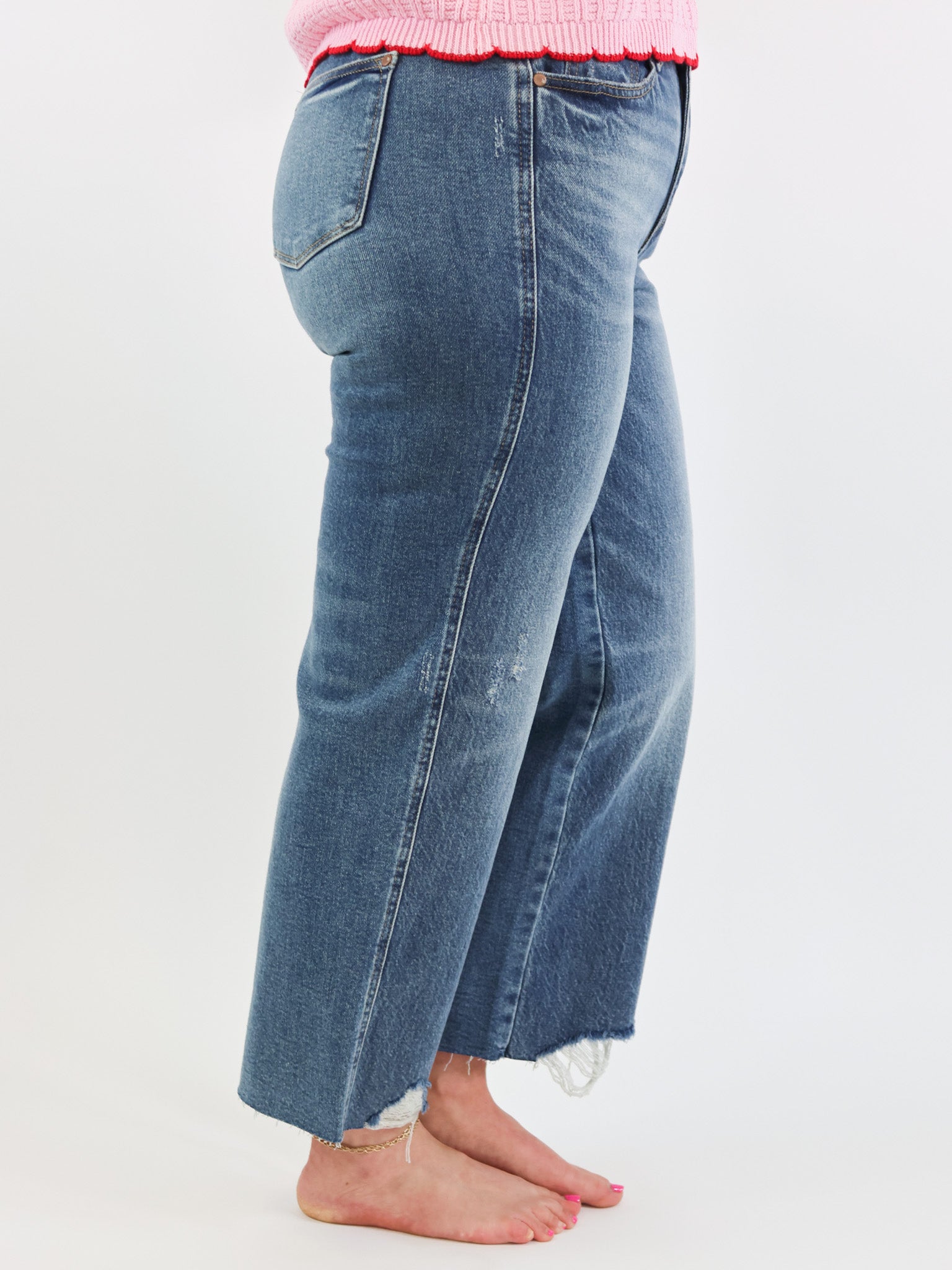 Rebel Crop Jeans