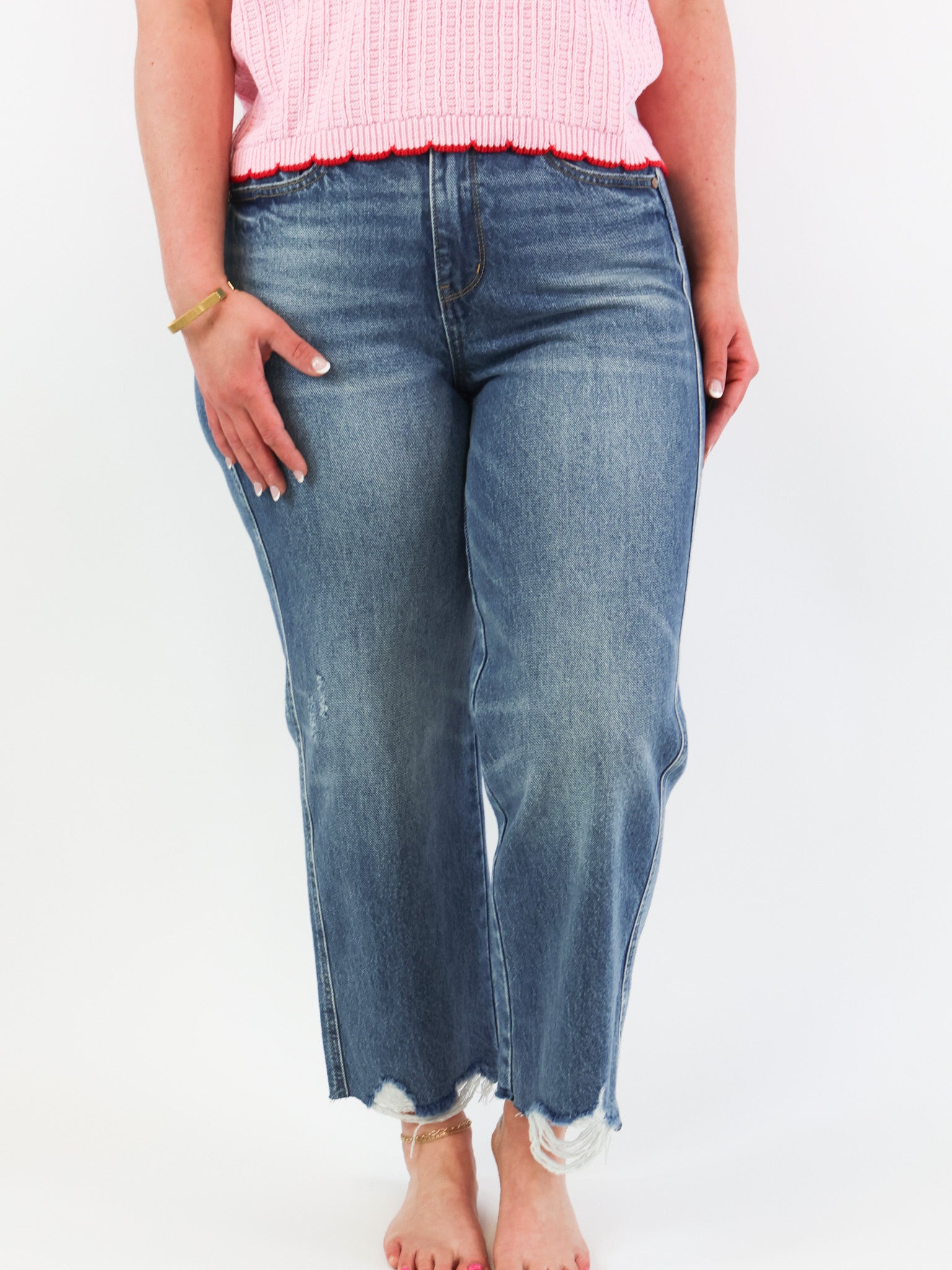 Rebel Crop Jeans