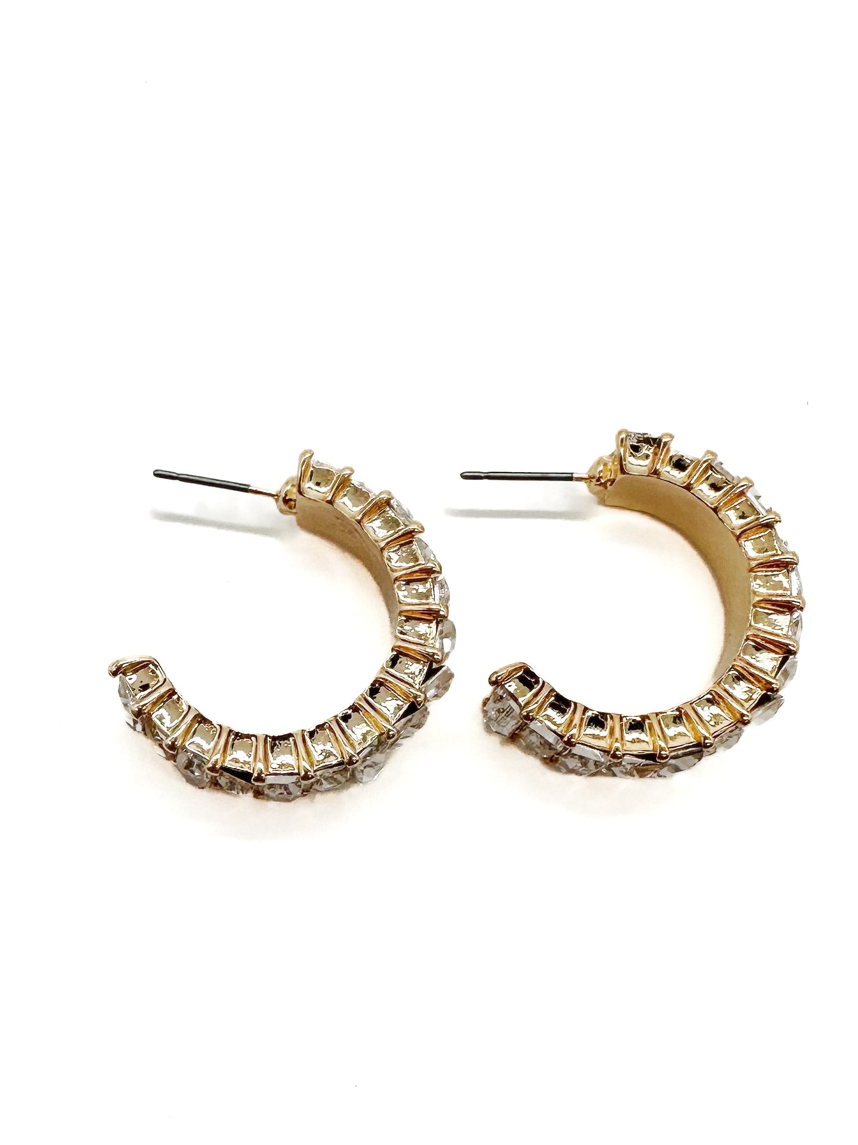 Slow Dancing Baguette Earrings