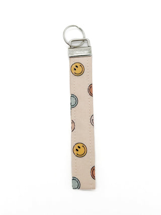 Smiley Face Keychain