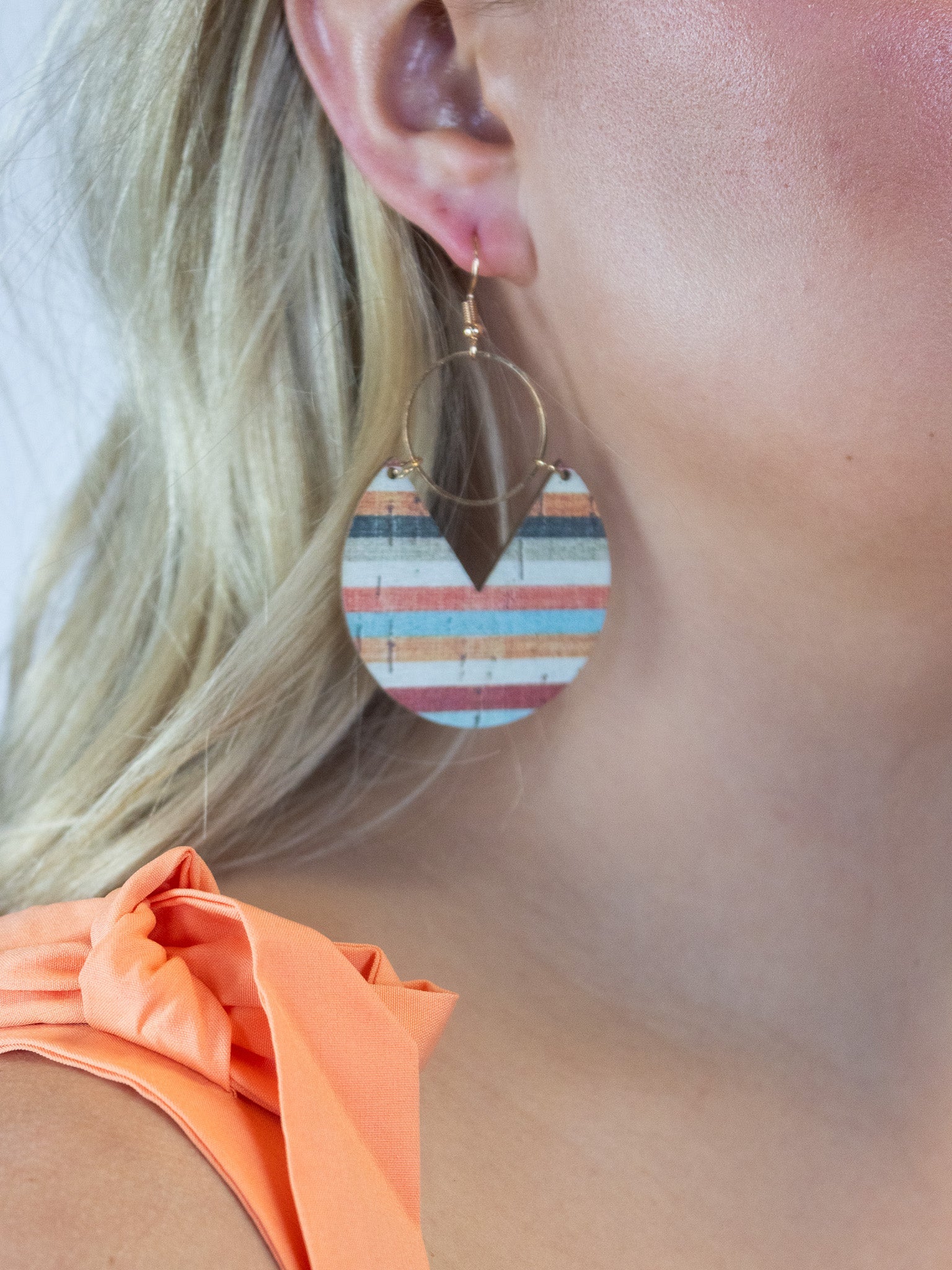 Stripes on Stripes Earrings