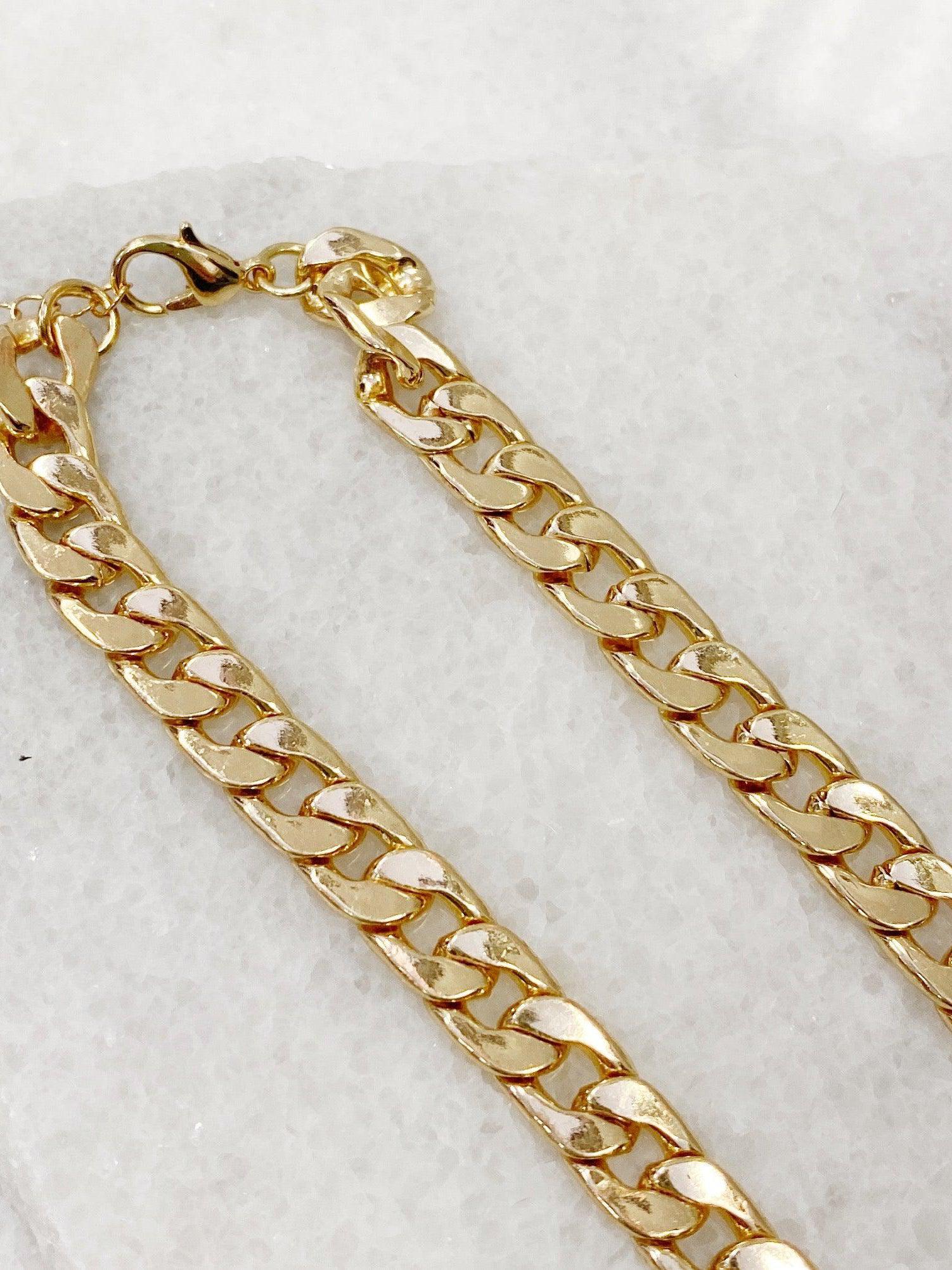 Thick Paperclip Necklace